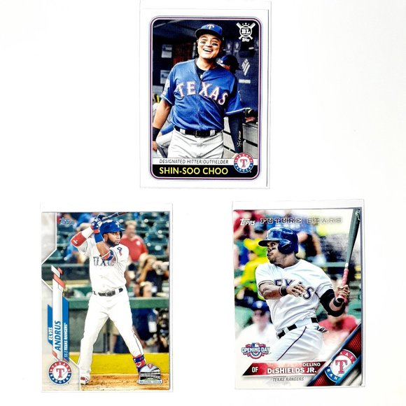 Texas Rangers 9 Card Lot - BSBL [28_1] - Picture 5 of 8